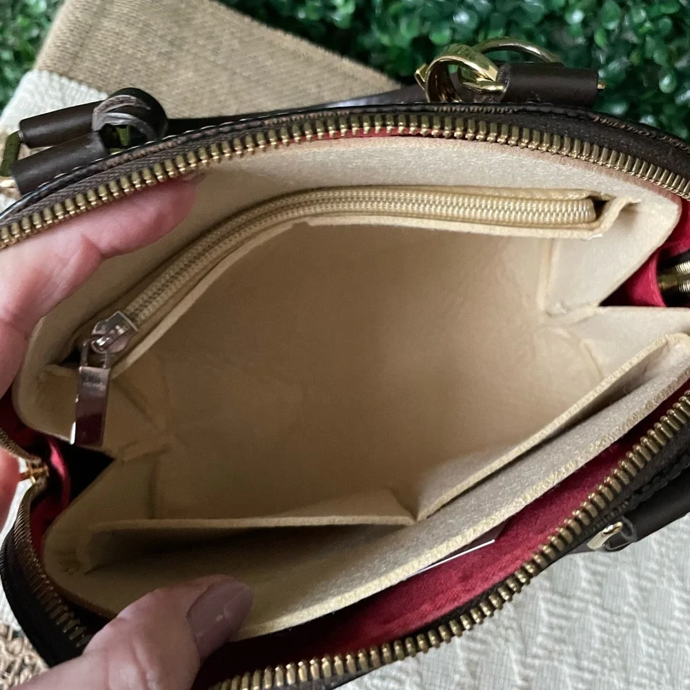 Louis Vuitton Damier Ebene Alma BB Authentic